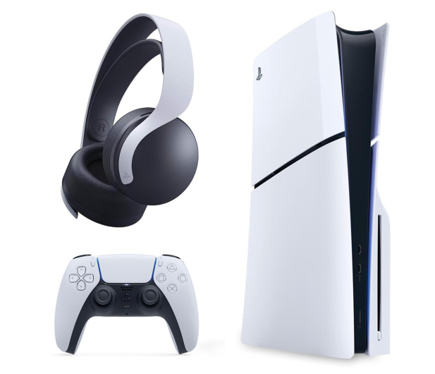 Sony PlayStation 5 Slim + Pulse 3D Wireless Headset - 1235041 - zdjęcie